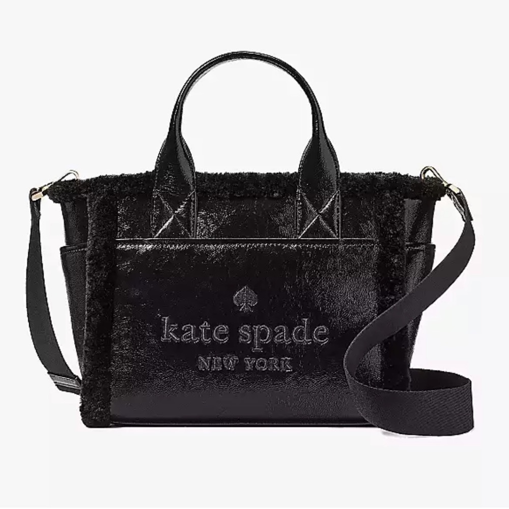 Kate Spade Jett Faux Shearling Small tote purse
